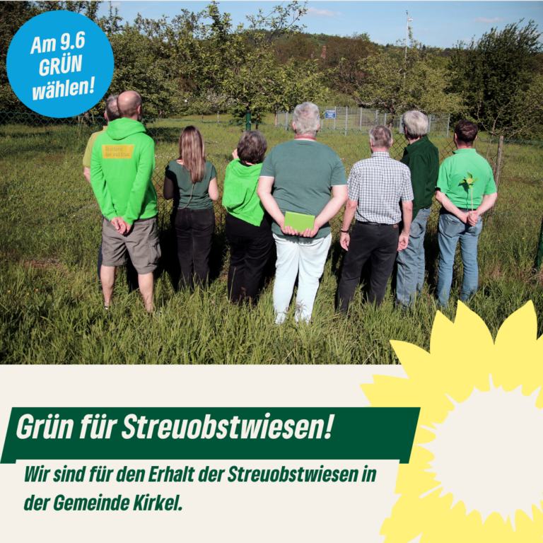 Wir sind für den Erhalt der Streuobstwiesen in der Gemeinde Kirkel!