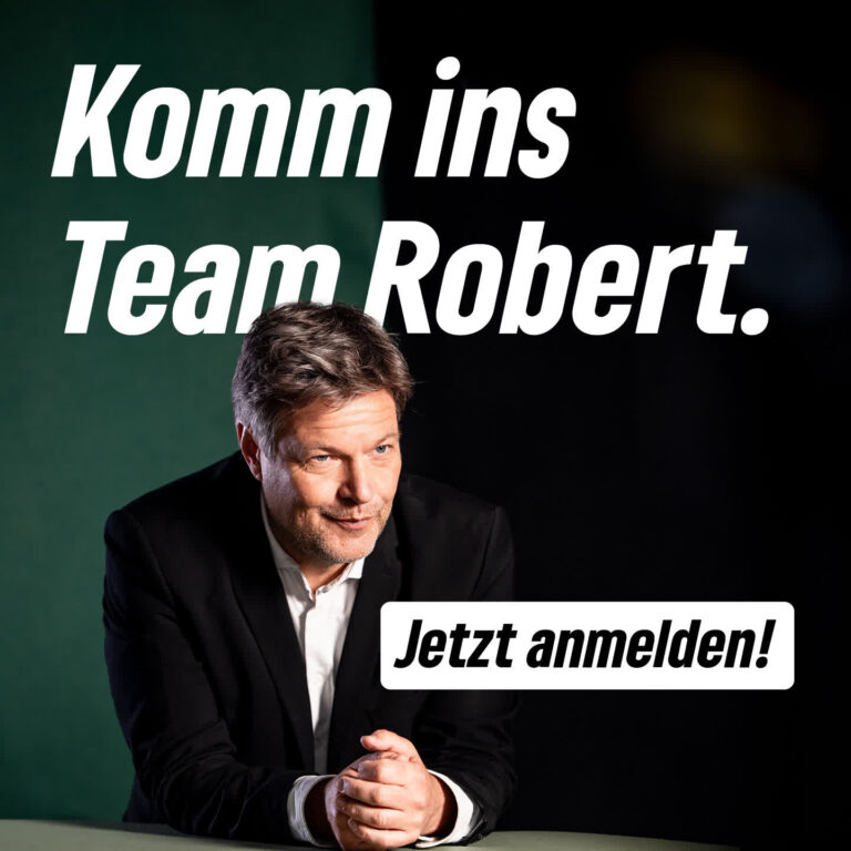 Komm ins Team Robert.